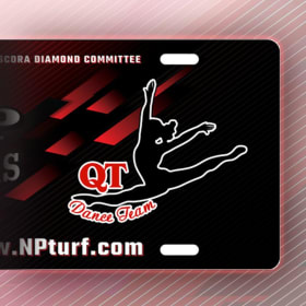 QT Dance Team Plate item