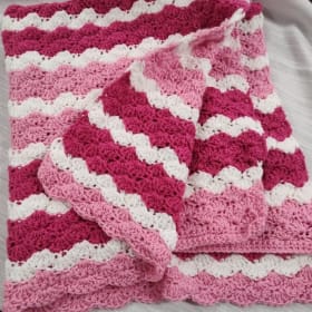 Beautiful Hand-Crochet Lap Blanket item