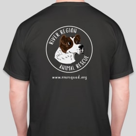 Granite, Size L, Adult Comfort Colors T-shirt (Back Logo) item