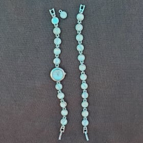 Watch with matching bracelet set item