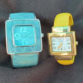 2 Cuff Style Watches Bundle item