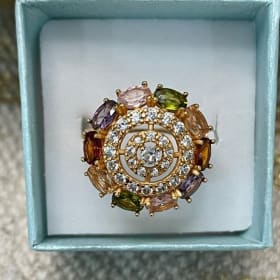 Multi Coloured Ring item