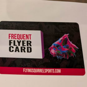 35 - Flying Squirrel passes - valued at $46 item