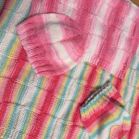 Two Baby Blankets with Matching Hats $20 Value item