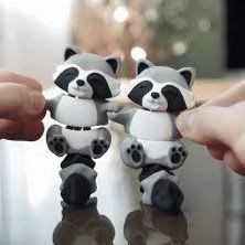 Rusty the Flexi Raccoon - Pair item