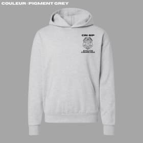 Hoodie badge simple PIGMENT GREY item