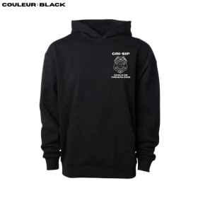 Hoodie badge simple NOIR item