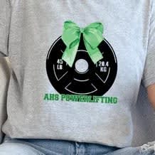 Black Plate w/ Bow Tee - MEDIUM item