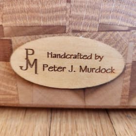Handmade Mosaic Cutting Board by Peter Murdock item