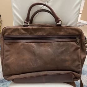 21 - Aunts & Uncles Leather Saddlebag item