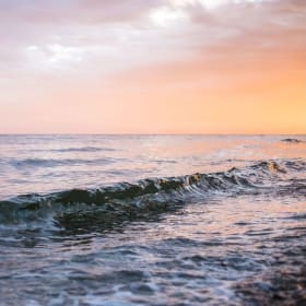 23 - Sunlit Tides: Fine Art Coastal Print by Rhonda Dent item