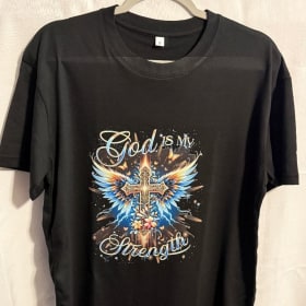 God is my Strength T-Shirt item