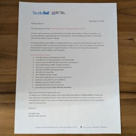 46 - Studio Bell Family Membership + bag - valued at $135 item