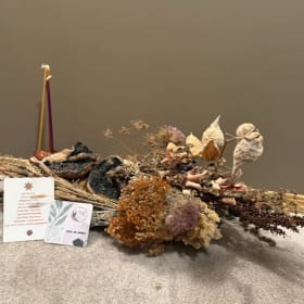 Sage and Brambles Prairie Christmas Yule Log item