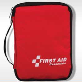 First aid kit in zipper bag item