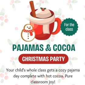 Hot Cocoa & Pajama Day for the Winning Class item