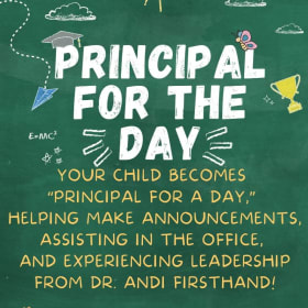 Principal for a Day item