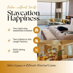 Two Night Staycation at the Silver Legacy or Eldorado item