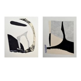 2 Lindsy Davis Collages, 6x5 item