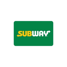 Gift card to Subway item