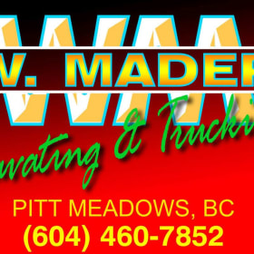 W Mader Excavating and Trucking - 2 Canucks Tickets $220 item