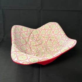 Bowl Cozy- Red/green item
