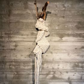 Giant Macrame Sculpture by Architect Tony Unruh item