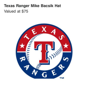 Mike Bacsik Hat ($75 Value)* item