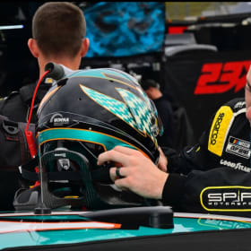 Michael McDowell No. 71 Gainbridge/WIMNA Chevrolet helmet item