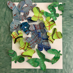 32. Fourth Grade Butterfly Art Whitney Set 2 item