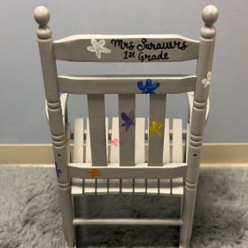 28. First Grade Kid Sized Rocking Chair item