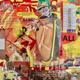 MIXED MEDIA CANVAS BY MARNIE MAISEL (2023) item