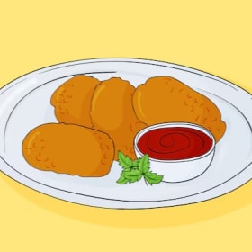 6 croquettes item