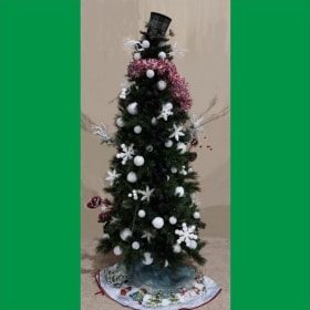 Abstract Frosty Tree by American Family Insurance item