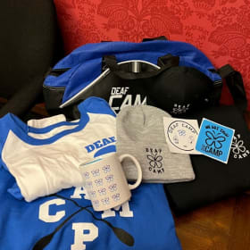 Bob Rumball Camp of the Deaf Exclusive Merch pack item