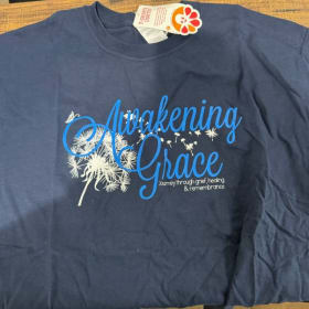 Awakening Grace Dark Blue T-shirt item