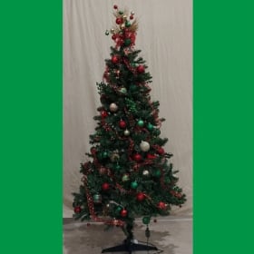 Celebrate Red & Green Tree by Betty Wilken item