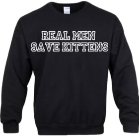 Real Men Save Kittens TSHIRTπͺ item