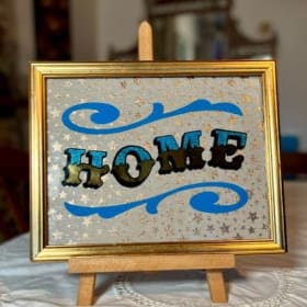 Hand Painted Home Sign item