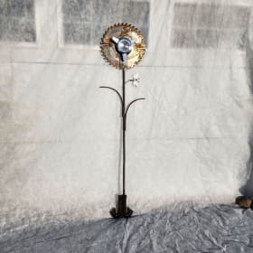 Welded Art Sculpture - "Flower" item