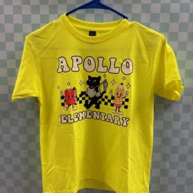 *CLEARANCE* Apollo Neon Yellow Cartoon T-shirt item
