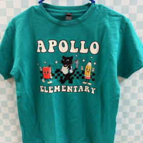*CLEARANCE* Apollo Teal Cartoon T-shirt item