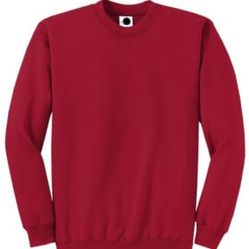 Sweatshirt Crew Neck RED SMALL item