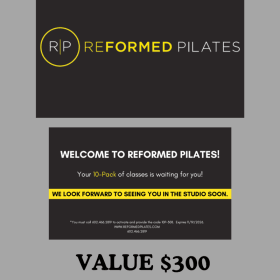 Reformed Pilates (Total Value $300) item