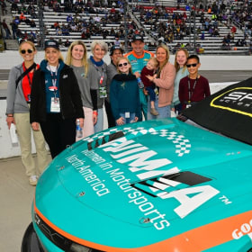 No. 71 Michael McDowell WIMNA Race-used Hood item