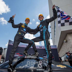 Wayne Taylor Racing Autographed Glove Package item