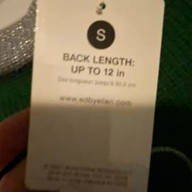 Brand New Small Green Love Sweater item