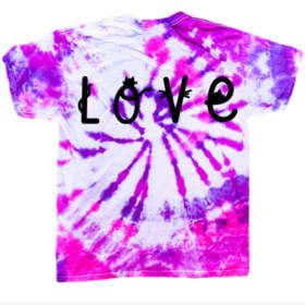 LG LOVE Tie Dye item