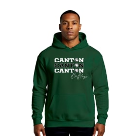 Adult Unisex Gray, Black, or Green Triple Canton Hoodie item