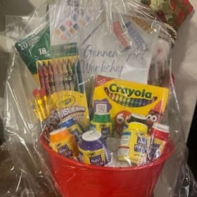 Ms. Gennea's Art Workshop and supplies basket item